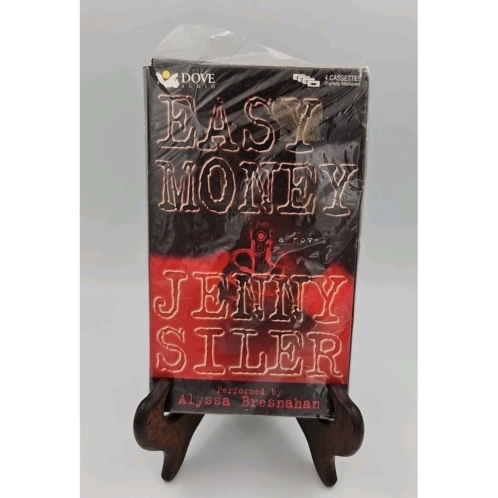 Easy Money By Jenny Siler‎ 4 Cassette Audio Novel By Dove Audio New/Sealed
